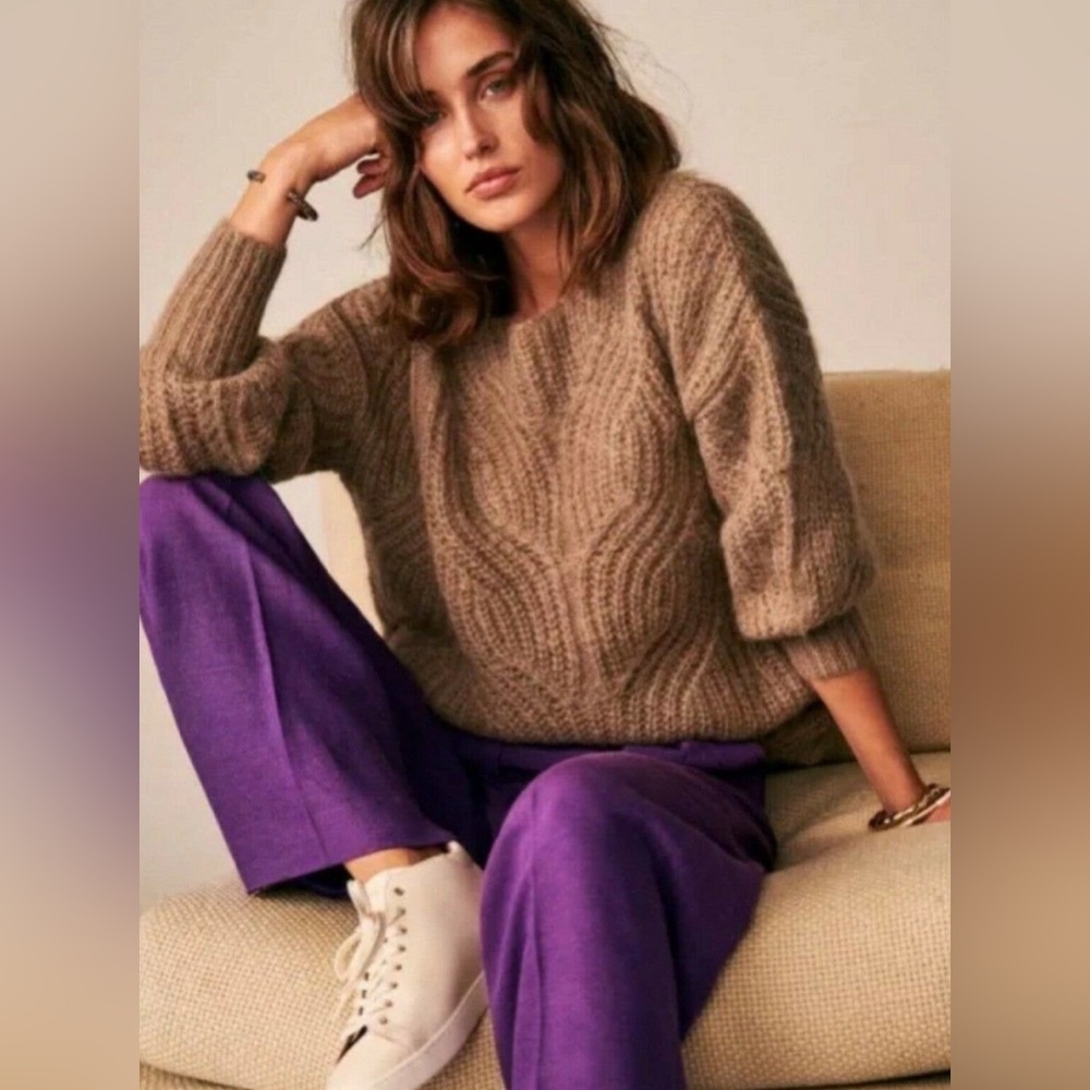Sezane Gisele Sweater - Taupe